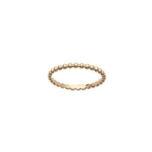 【送料無料】ジュエリー・アクセサリー メッキリングハーフボールbague femme plaque or anneau demi boules 2mm