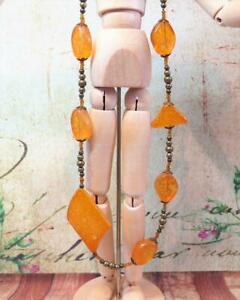 【送料無料】ジュエリー・アクセサリー アンバーカラーアクリルパールネックレスcg7183 collier avec ambre couleur acrylique perles 13,845円