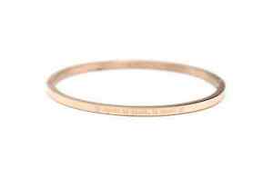 【送料無料】ジュエリー・アクセサリー ジョンクファインスチールゴールドローズブレスレットメッセージbc2705f bracelet jonc fin acier or rose avec message apres la pluie, le soleil