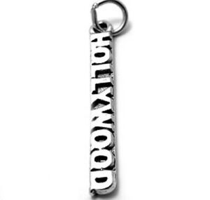 【送料無料】ジュエリー・アクセサリー スターリングシルバーハリウッドサインチャーム925 sterling silver hollywood sign charm