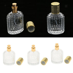 【送料無料】ジュエリー・アクセサリー ボトルガラスボトルプルヴェリスブルトラベルサイズボトル3x bouteille verre bouteille pulverisable taille de voyage bouteilles de