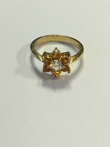 【送料無料】ジュエリー・アクセサリー ジュエルリングメッキゴールドサイズbijoux bague plaque or taille 53
