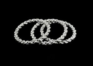 【送料無料】ジュエリー・アクセサリー リングメッキリングナインbague fine,anneau plaque argent femme ou fille forme tressee neuf t56