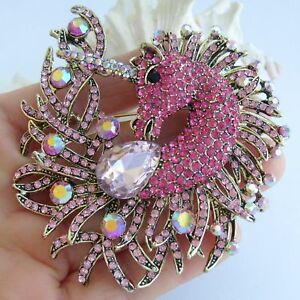 【送料無料】ジュエリー・アクセサリー ラインストーンクリスタルユニークユニコーンブローチピンunique 315 unicorn horse animal brooch pin pendant rhinestone crystal 05954