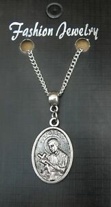 【送料無料】ジュエリー・アクセサリー ジェラールコリアーブレロックsaint gerard collier 457cm ou 61cm notre dame mere de perpetuel aide breloque