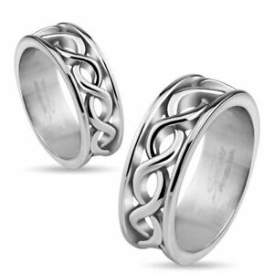 【送料無料】ジュエリー・アクセサリー リングbague femme acier symboles infini