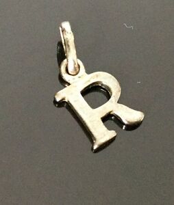 【送料無料】ジュエリー・アクセサリー シルバーマッシブレターソリッドシルバーペンダントペンダントpendentif en argent massif lettre r solid silver pendant
