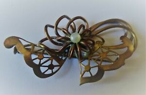 【送料無料】ジュエリー・アクセサリー ブローチbroche ancienne des annees 50 en laiton dore