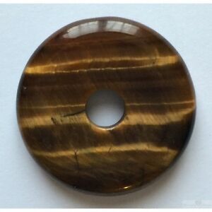 【送料無料】ジュエリー・アクセサリー ドーナツタイガーアイdonut oeil de tigre 3 cm
