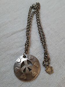 【送料無料】ジュエリー・アクセサリー ボーソティルコリアークーカイサインbeau sautoir collier kookai metal signe de la paix