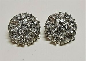 【送料無料】ジュエリー・アクセサリー ヴィンテージジュエリーイヤリングクリスタルホワイトシルバーメタルクリップbijoux vintage boucles doreilles clips cristal blanc metal argente a7