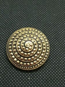 【送料無料】ジュエリー・アクセサリー ヴィンテージスカーフクリップブリリアントメタルドーレclip foulard vintage finition brilliant metal dore ref s288