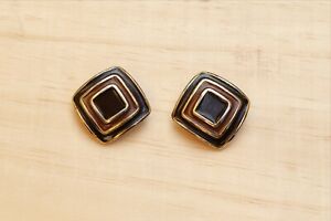 【送料無料】ジュエリー・アクセサリー イヤリングクリップboucles doreilles clips carres anciennes annees 5070