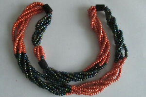 【送料無料】ジュエリー・アクセサリー ビーズネックレスセンチcollier 4 rangs de petites perles 35 cm