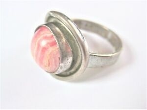【送料無料】ジュエリー・アクセサリー シルバーリングロドックロサイトbague en argent 835 avec rhodochrosite 6,6 g