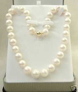 【送料無料】ジュエリー・アクセサリー ミリメートル43cm,collier,charmant,blanc,reel, naturel,eau douce perle,910mm