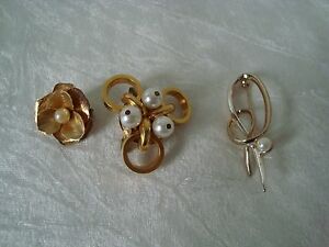 【送料無料】ジュエリー・アクセサリー ビーズロットブローチlot broches fantaisies avec perles