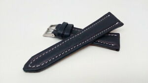 【送料無料】ジュエリー・アクセサリー クロノーbracelet montre en cuir special chronot bleu disponible de 18mm a 26mm