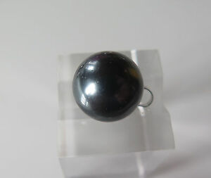 【送料無料】ジュエリー・アクセサリー ペルルブラックペンダントサウスシーシェルパールズpendentif perle noire 15mm south sea shell pearls
