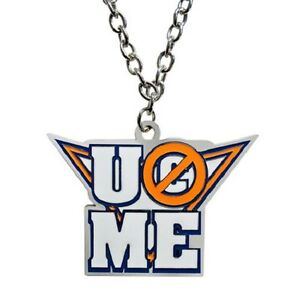 【送料無料】ジュエリー・アクセサリー ジョンシナオレンジメタルペンダントpendentif john cena never give up orange wwe neuf metal