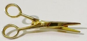 【送料無料】ジュエリー・アクセサリー ヴィンテージエンボスオリジナルゴールドカラーbroche vintage ciseau en relief bijou original couleur or poli * 307