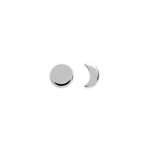 【送料無料】ジュエリー・アクセサリー イヤリングシルバークラウスローディエムーンサンkbc boucles d oreilles clous argent 925 rhodie lune et soleil 8mm
