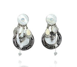 【送料無料】ジュエリー・アクセサリー イヤリングクリップロレナホワイトikita boucles doreilles clips lorena blanc