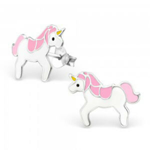 【送料無料】ジュエリー・アクセサリー シルバースターリングユニコーンエポキシドクローペルセナインenfants filles 925 argent sterling licorne epoxyde clou oreilles perce neuf 14,804円