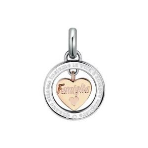 【送料無料】ジュエリー・アクセサリー ビーズブロスウェイチャームビアンコローズヌオーヴォbrosway tres jolie beads ,charm bianco e rose family btjm394, nuovo