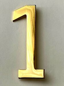 【送料無料】ジュエリー・アクセサリー ゴールドヴィンテージブローチワンゴールデンbroche vintage chiffre 1 un number one dore 5,8cm｜hokushin