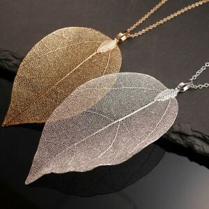 【貨物輸送無料】宝飾品・付属物 ペンダントゴールドシルバーcollier avec feuille que pendentif  or ou argent