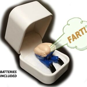 【送料無料】ジュエリー・アクセサリー リングオナラジョークマシンバットサウンドトイthe moon ring farts when opened ~ gag prank joke fart machine butt sound toy