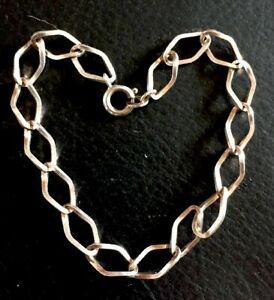 【送料無料】ジュエリー・アクセサリー シルバーブレスレットチェーンネックレスブレスレットassez vieux 835er argent bracelet bracelet collier chaine