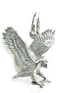 【送料無料】ジュエリー・アクセサリー シルバーペンダントイーグルpendentif en argent massif aigle