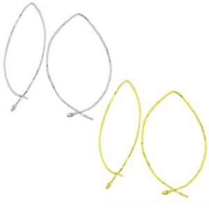 【送料無料】ジュエリー・アクセサリー シルバースターリングスローイヤリングargent sterling jete boucles doreilles