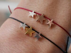 【送料無料】ジュエリー・アクセサリー ブレスレットウィズリトルスターズシルバーゴールドbracelet avec petit etoiles or argent 18,980円