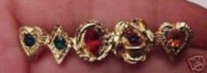 【送料無料】ジュエリー・アクセサリー ジュエルヴィンテージブローチクリスタルバーカラーベースゴールドカラーbijou vintage broche barrette cristal de couleur base couleur or a04