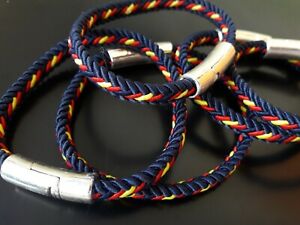 【送料無料】ジュエリー・アクセサリー コードスペインザマクブレスレットバッグフラグ5 bracelets cordon espagne zamak cadeau sac pul02 drapeau