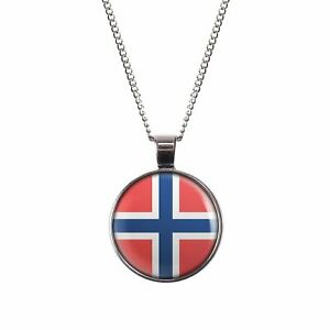 【送料無料】ジュエリー・アクセサリー ノルウェーオスロシルバーフラッグブロンズマイレリーラスルクーmylery raslecou avec motif norvege oslo drapeau argent ou bronze 28mm 13,855円