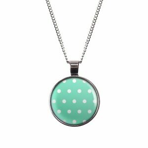【送料無料】ジュエリー・アクセサリー エンドウターコイズシルバーホワイトグリーンマイレリーコリアーmylery collier avec motif a pois pointille turquoise vert blanc argent ou