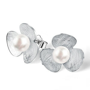 【送料無料】ジュエリー・アクセサリー ユニーククローバービーズスターリングシルバーイヤリングboucles doreilles argent sterling 925 avec perles de trefle a la main uniques