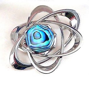【送料無料】ジュエリー・アクセサリー パウアジュエリーメッキブローチpaua bijoux pd plaque broche po758