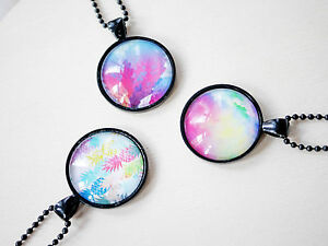 【送料無料】ジュエリー・アクセサリー パターンカボションハスケットブラックcabochon haslskette avec motifs noir