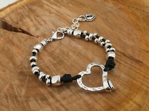 【送料無料】ジュエリー・アクセサリー パルセラムジャーザマクイクエロレザーブレスレットpulsera mujer zamak y cuero leather bracelet 50 7