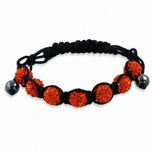 【送料無料】ジュエリー・アクセサリー ファッションビーズオレンジオパールディスコビーズブレスレットbracelet en perles disco avec pave de perles fashion 7 avec opale de feu orange