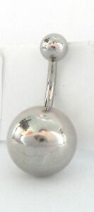 【送料無料】ジュエリー・アクセサリー ボールバーベルクリトリスフードリングゲージsurgical steel big ball xtra pressure barbell vch clitoral hood ring 14 gauge