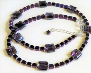 【送料無料】ジュエリー・アクセサリー バイオレットクリスタルパールコリアーcg6811 violet cristal perle collier