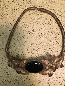【送料無料】ジュエリー・アクセサリー ジョリコリアーヴィンテージドクリプルjoli collier vintage de createur debut 1990