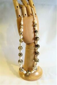 【送料無料】ジュエリー・アクセサリー パールシェルリアルパールネックレスcg4672 coque perles amp; veritable perle collier