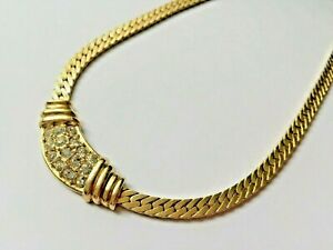 【送料無料】ジュエリー・アクセサリー ヴィンテージコリアーエイボンゴールデンチェーンスラスtres beau collier vintage neuf avon chaine dore srass